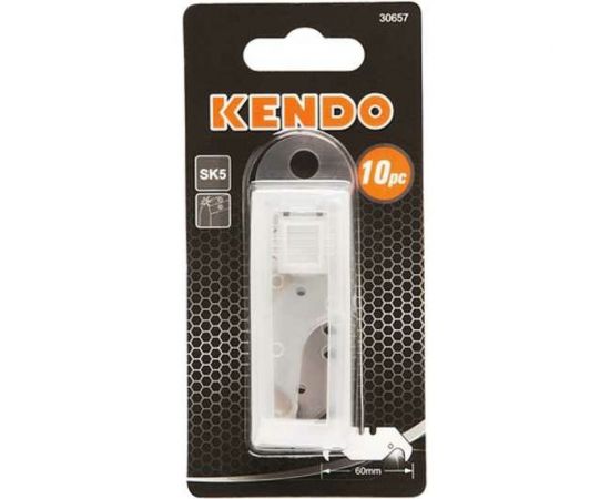 Набор лезвий SK5 10 шт для универсального ножа KENDO 30657 