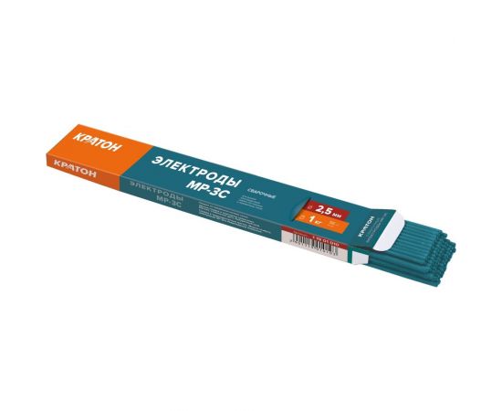 Электрод для дуговой сварки MP-3C (2.5 мм; 1 кг; синий) Кратон 1 19 01 010 