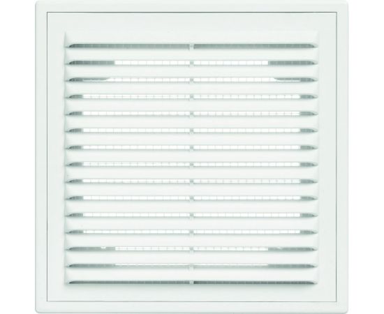 Решетка вентиляционная вытяжная с рамкой (150x200 мм; белая) ВИЕНТО 1520ВР 
