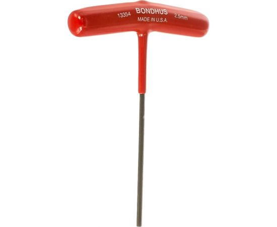 Т-образный ключ BONDHUS 2,5 мм, l=110 мм 13354 