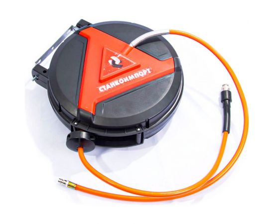 Шланг на самоскручивающейся катушке (10 м; 8х12 мм) СТАНКОИМПОРТ HR0812PU – изображение 2