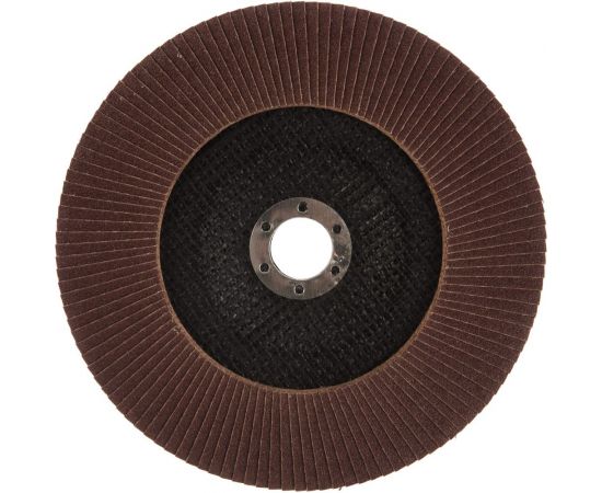 Круг лепестковый конический (180х22.2 мм; К100) для углошлифовальных машин Энкор 20543 – изображение 2