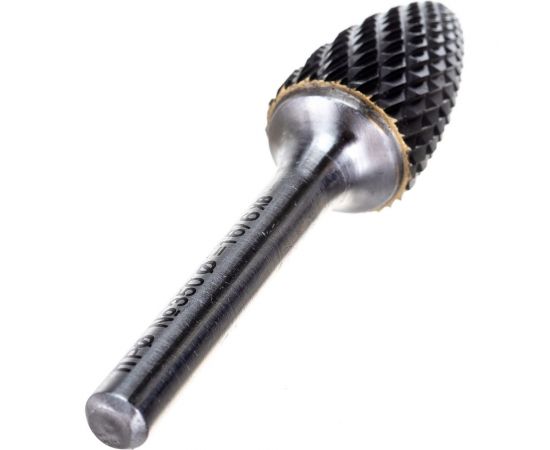 Борфреза твердосплавная (16x6x25x70 мм; тип F-Парабола с радиусом) Профоснастка №350 860661625700 – изображение 2