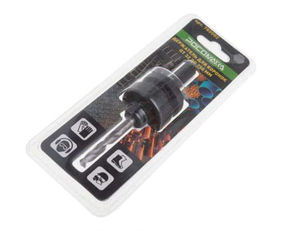 Держатель для коронок 32-250 мм, 6-гранный хв-к 11 мм РОСОМАХА 780002 – изображение 2