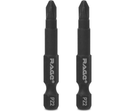 Биты магнитные с ограничителем PZ2, 50 мм, 2 шт, s2 rage by VIRA 554134 – изображение 2