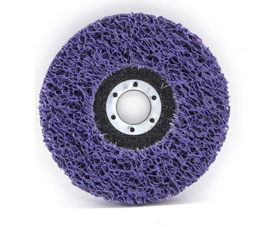 Круг зачистной полимерный коралловый Purple (125х22.2х15 мм; зернистость очень грубая extra coarse) РемоКолор 37-1-405 – изображение 2
