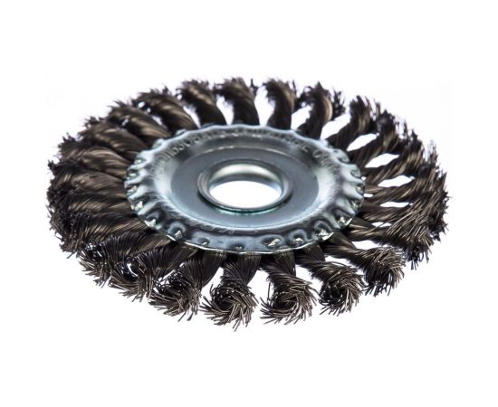 Щетка дисковая для УШМ (125х22.2 мм) Кратон 1 11 02 007 – изображение 3