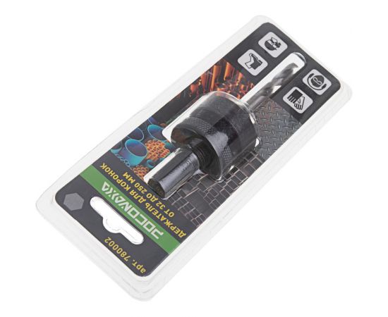 Держатель для коронок 32-250 мм, 6-гранный хв-к 11 мм РОСОМАХА 780002 – изображение 3