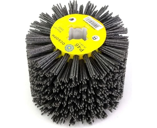 Щетка-валик нейлоновая по дереву 6-081 110 мм, P46 на щеточные шлифмашины ОСБОРН PLM.RB11010019P46 – изображение 3