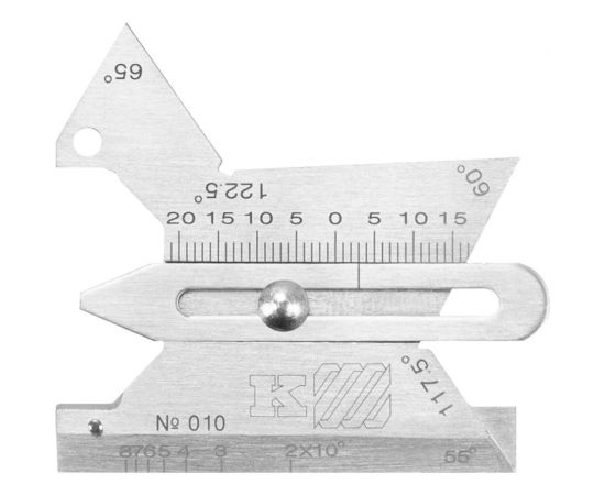 Шаблон сварщика WG 6 ЧК Челябинский Калибр 1047064 – изображение 3