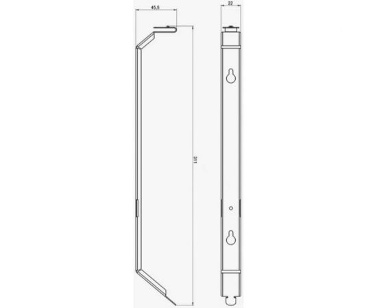 Кронштейн Ballu CWM-02 для монтажа конвектора на стену, универсальный НС-1168104 – изображение 3