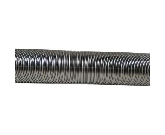Газоход гибкий гофрированный 80 мм, L 1.5 м, нержавеющая сталь, до 700 градусов ВИЕНТО 80ВС-1,5 – изображение 4