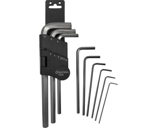Набор шестигранных ключей BOVIDIX 6030409 – изображение 4