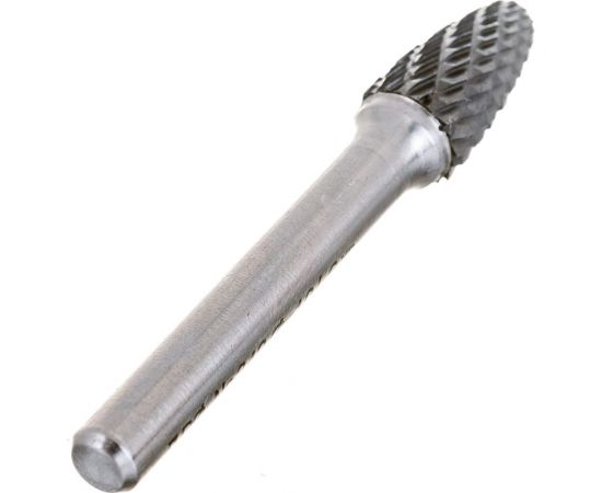 Борфреза твердосплавная (10x6x20x65 мм; тип F-Парабола с радиусом) Профоснастка №340 860661020650 – изображение 4