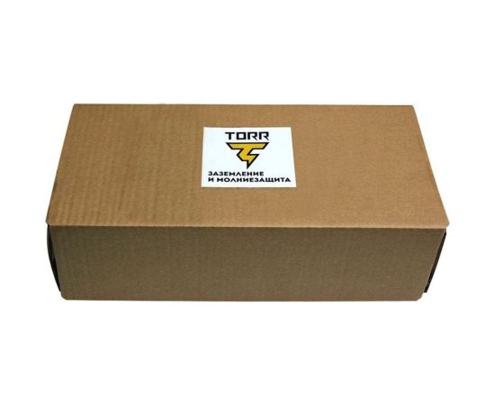 Комплект, набор из 10 держателей для молниезащиты TORR кровельный на конек, длина - 100мм. 6182340 – изображение 5