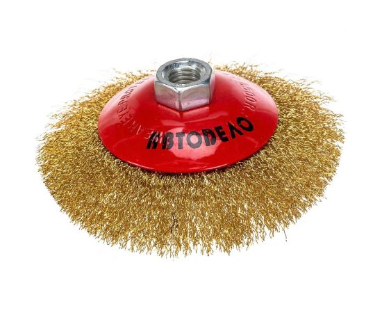 Щетка зачистная плоская (125 мм; М14х2) Автоdело 44047 