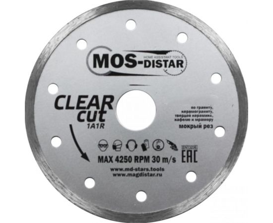 Круг алмазный 1A1R Clear Cut Чистый рез (115х1.6х5х22.23 мм) МОS-DISTAR CC5MD11522 