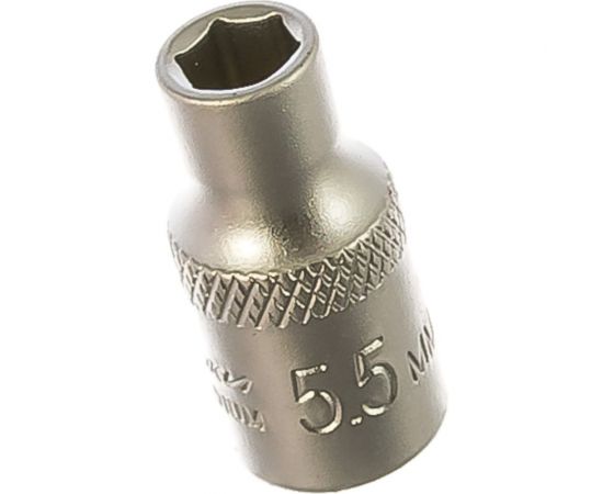 Головка торцевая 6-ти гранная (5.5 мм; 1/4"") Дело Техники 600055 