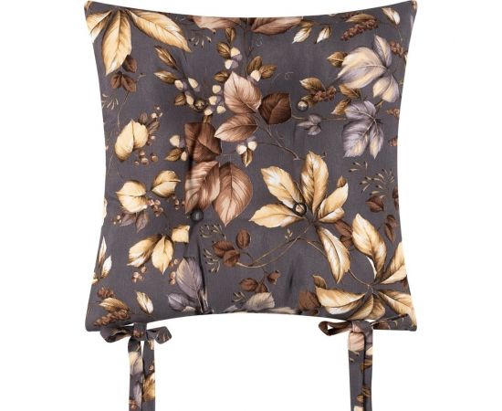 Подушка на стул Altali на завязках, ортопедическая, хлопковая, 40х40 см, коллекция Радари 705-7054/1 