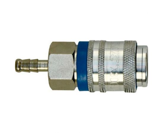 Пневморозетка быстроразъемная универсальная Х300 U 10 шт/уп с соединением под шланг "ёлочка" 8 мм Walcom 10222U 