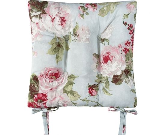 Подушка на стул Altali на завязках, ортопедическая, хлопковая, 40х40 см, коллекция Мартина P705-1876/1 