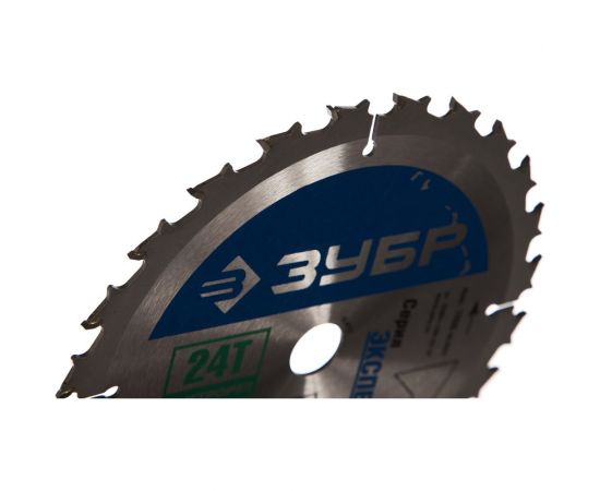 Диск пильный ""быстрый рез"" по дереву (190х20 мм; 24Т) ЗУБР 36901-190-20-24 