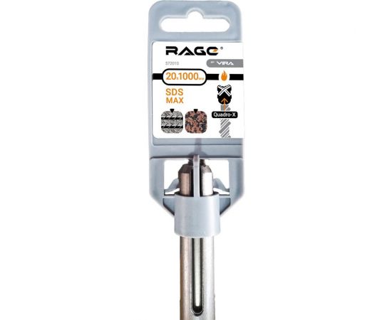 Бур по бетону 20x1000 мм, SDS-Max RAGE by VIRA 572010 – изображение 2