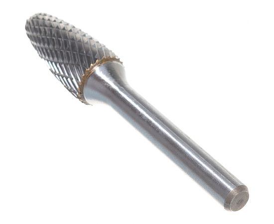 Борфреза твердосплавная гиперболическая со сферическим торцом (12х25 мм; хвостовик 6 мм) ПНЕВМО-ТРЕЙД F1225-M06 – изображение 2