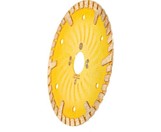 Алмазный диск турбо-волна защитный сегмент HOT PRESS 125х8х22.23 мм TORGWIN T874382 – изображение 2