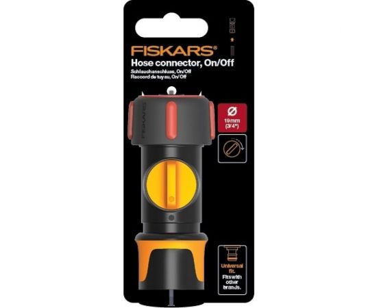 Коннектор ВКЛ/ВЫКЛ 3/4" Fiskars 1027087 – изображение 2