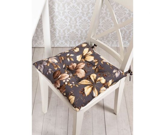 Подушка на стул Altali на завязках, ортопедическая, хлопковая, 40х40 см, коллекция Радари 705-7054/1 – изображение 2