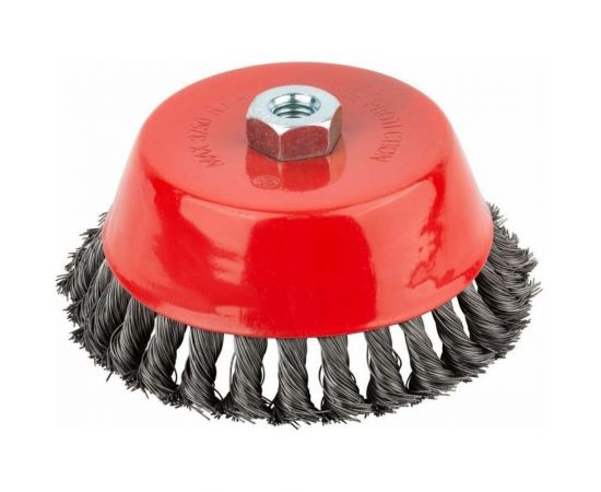 Корщетка чашечная 150 мм, стальная для УШМ КУРС 39045 – изображение 2