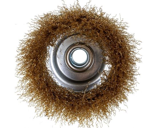 Щетка 100 мм, М14, чашка для УШМ ВОЛАТ 81030-100 – изображение 2