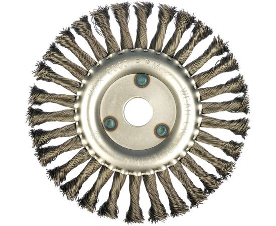 Кордщетка радиальная витая (178х22.2 мм) для УШМ ПРАКТИКА 773-330 – изображение 2