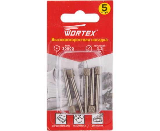 Насадка гравировальная для гравера 5.6 мм, 5 шт WORTEX ETAM3205618 – изображение 2