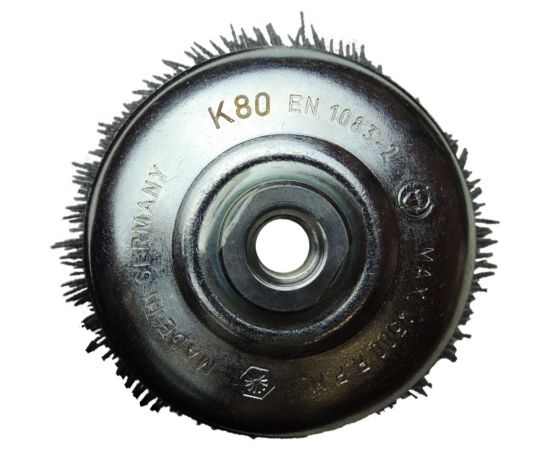 Щетка чашечная (150 мм; M14; ворс полимер-абразив; P80) OSBORN 1-099 613.196-7932 – изображение 3