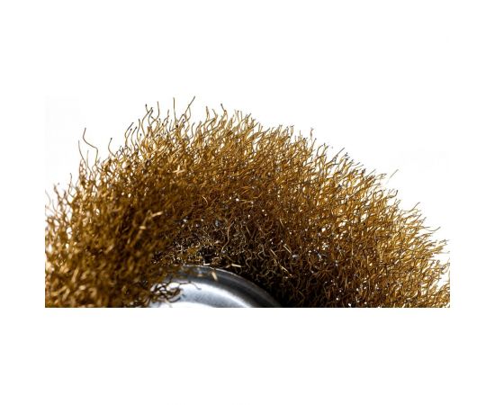 Щетка 100 мм, М14, чашка для УШМ ВОЛАТ 81030-100 – изображение 3