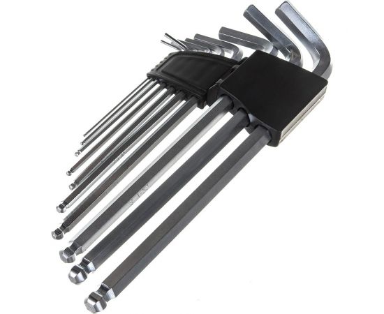 Набор шестигранных ключей NIKONA с Т-образной рукояткой, пластиковый держатель, в блистере, 11шт, 1,5-10мм 04-914 – изображение 3