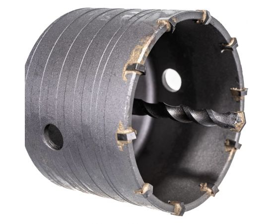 Коронка в сборе с хвостовиком и центрирующим сверлом (82 мм; SDS-plus) ГРАНИТ 444482 – изображение 4