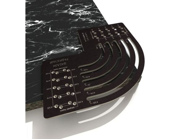 Радиусный шаблон для скругления углов R 100-300 мм BM-024 – изображение 4