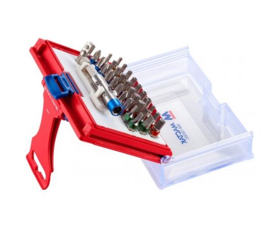 Набор вставок бит 1/4, TORX, HEX, PZ, PH, SLOT, 32 предмета МАСТАК 058-10032C – изображение 4