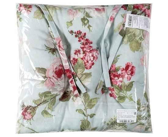 Подушка на стул Altali на завязках, ортопедическая, хлопковая, 40х40 см, коллекция Мартина P705-1876/1 – изображение 6