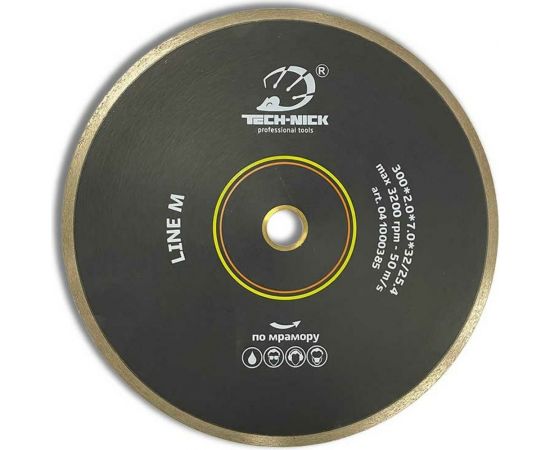Диск алмазный сплошной по мрамору LINE M (300х32/25.4 мм) TECH-NICK 041000385 