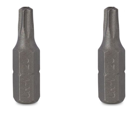 Биты магнитные Torx T20, 25 мм, 2 шт, cr-v VIRA 554143 