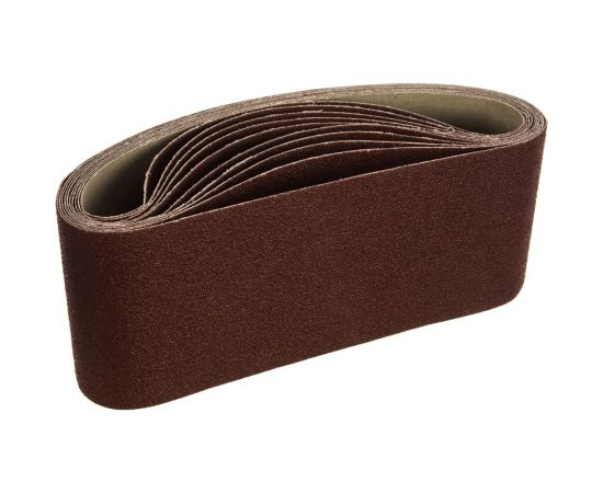 Шлифовальные ленты ЛБ 100х610 мм, А80, 14А, 10 шт. Tsunami D76110061014080 