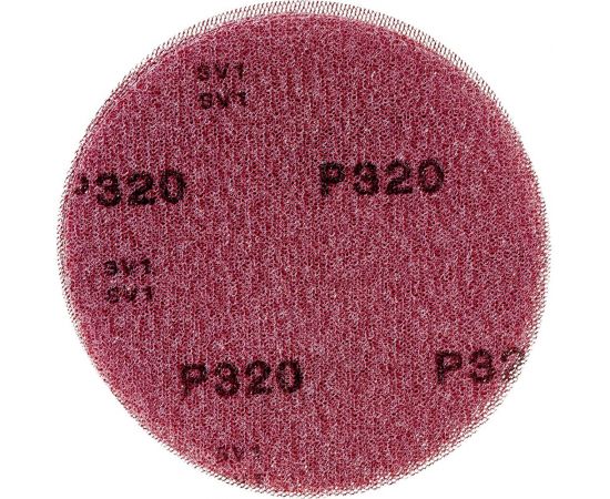 Круг шлифовальный SUN NET X313T (5 шт; 125 мм; на липучке; сетка; P320) SUNMIGHT 82114R 