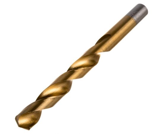 Сверло по металлу (5 шт; 12.5 мм; Р6М5; покрытие титан+кобальт) vertextools 666-12,5 