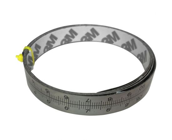 Линейка самоклеящаяся 2.5 м с двунаправленной шкалой WOODWORK RUL-25G 