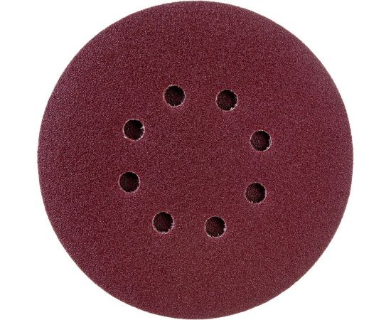 Круг шлифовальный на липучке (5 шт; 150 мм; 8 отверстий; Р100) PATRIOT 820010113 