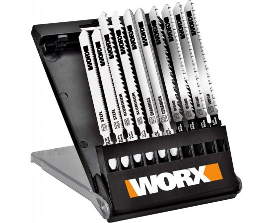 Набор пилок для лобзика 10 шт WORX WA8106 